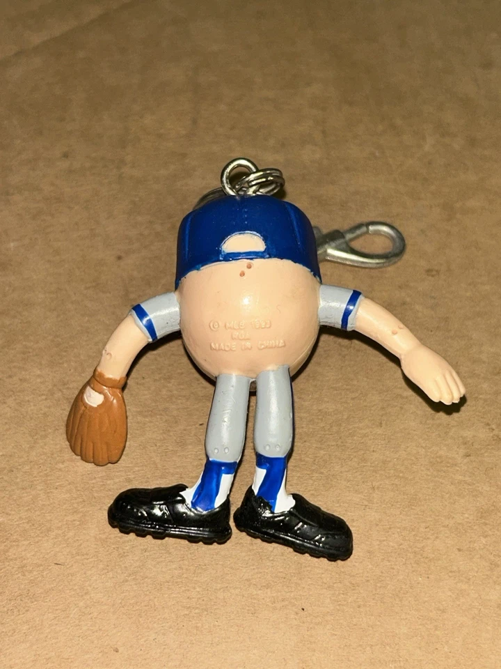 Figura Llavero Mr. Met Jugador Más Flexible MBP De Colección 1993 MLB New York Mets Foto 2 de 4