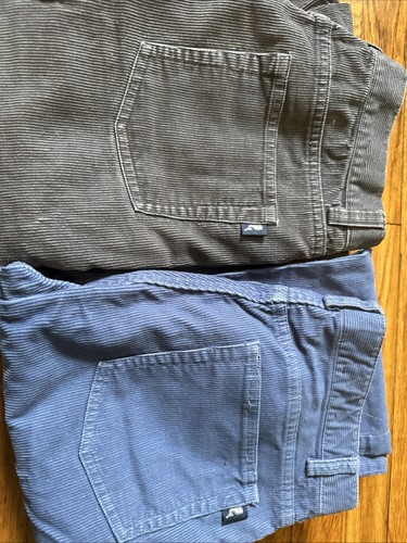 Vineyard Vines Kids Boys Gray And Blue Corduroy Pants 14 Adjustable Waist Lot 2 - Picture 8 of 8