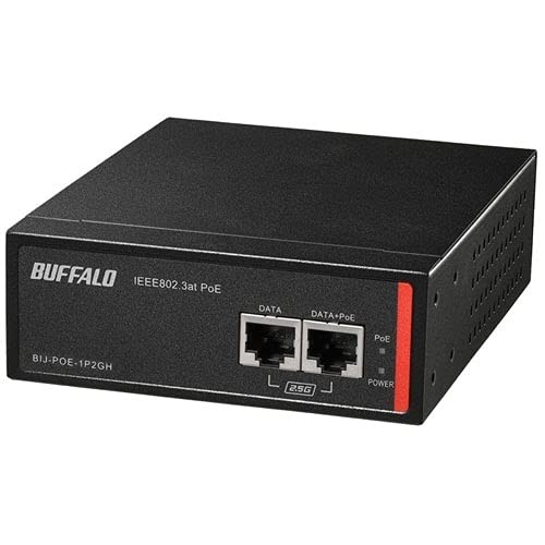 buffalo BIJ-POE-1P2GH Business af/at PoE injector 647 - Afbeelding 1 van 3