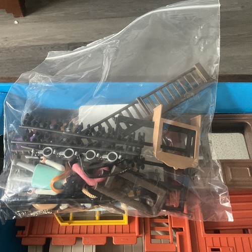 Playmobil 3787 Golden Nugget Saloon raro set gioco - alcuni contenuti sigillati - Foto 14 di 14