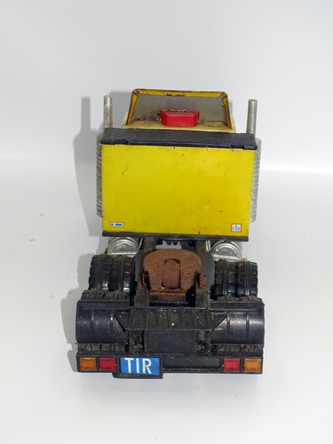 MSB Truck Herkules – DDR Blechspielzeug LKW – Dachbodenfund mit Patina (965) - Bild 3 von 9