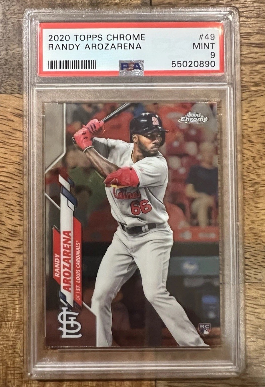 Randy Arozarena 2020 Topps Chrome #49 Base Price Guide