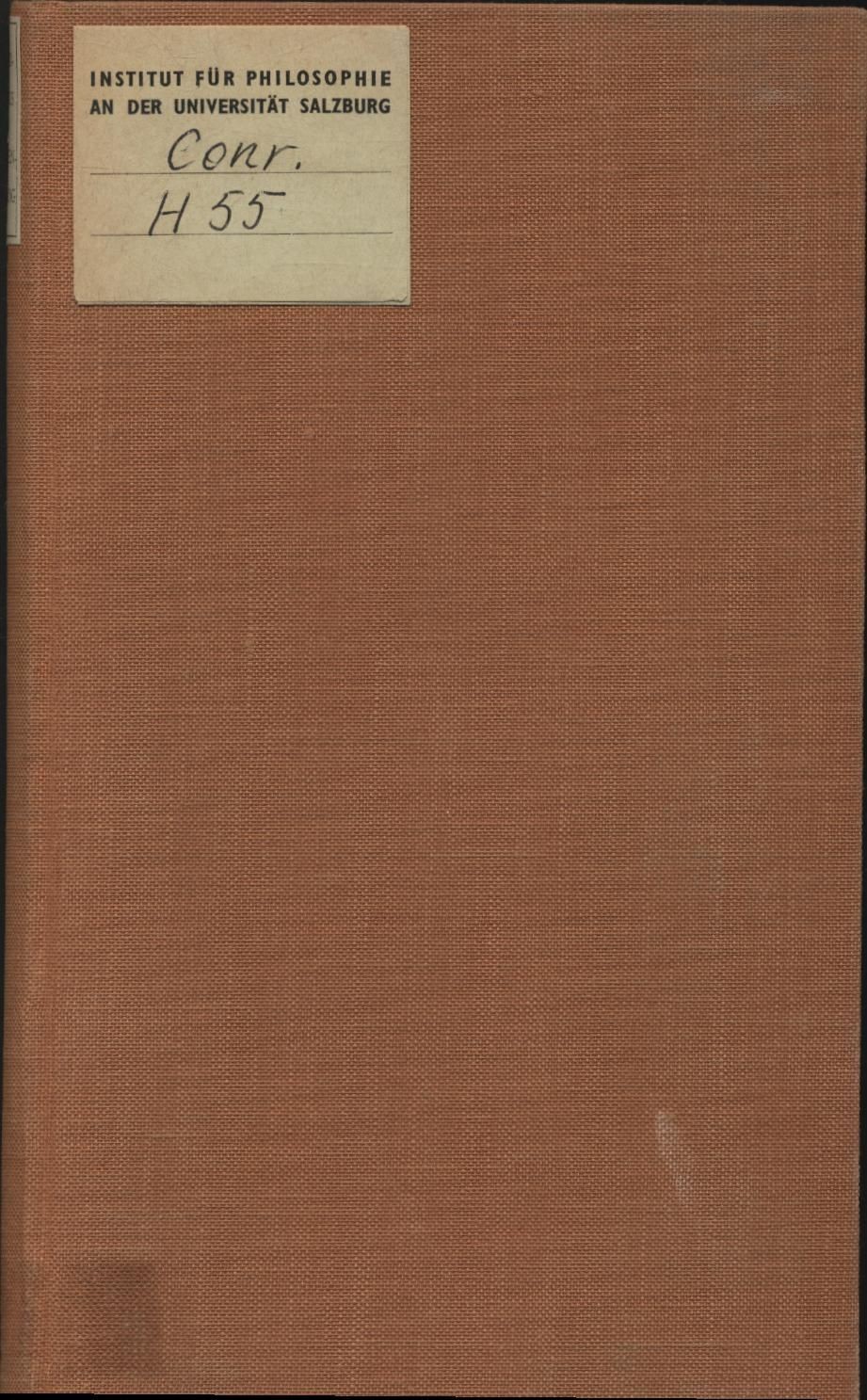 Utopien der Menschenzüchtung Conrad-Martius, Hedwig: - Conrad-Martius, Hedwig