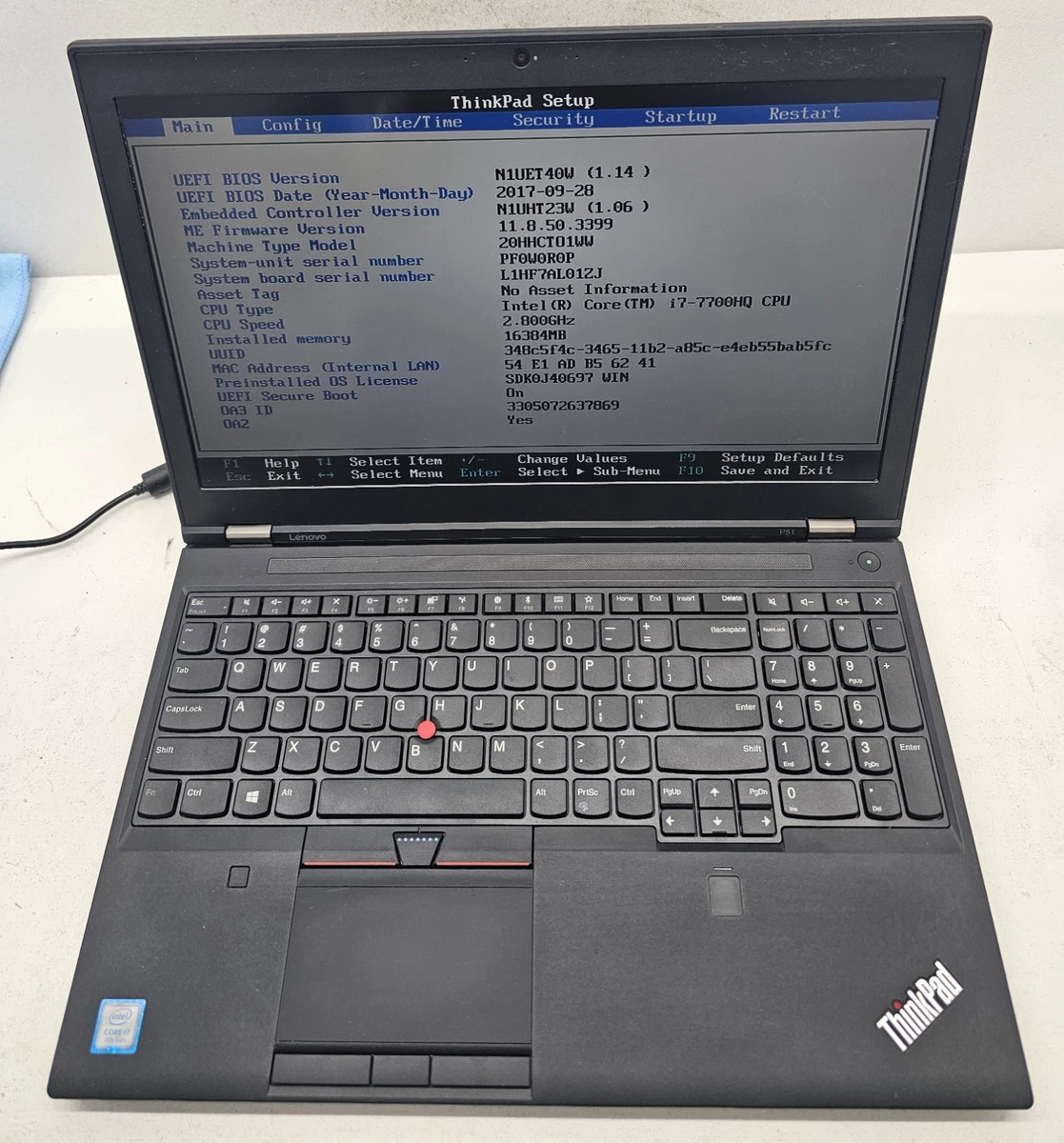 Lenovo N010【美品】15.6型FHD/i7第7世代/16GB/SSD500GB 8 ThinkBook 15