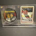 Puck and Card Acrylic Holder in Ultra Pro Display Series Holder - Chicago