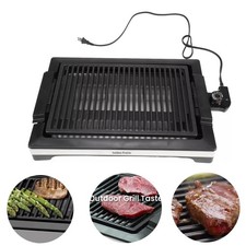 1600W Electric Smokeless Indoor Grill, Non-St...