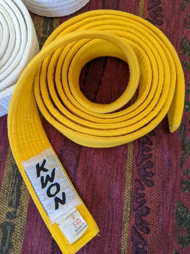 KWON Judo Ju Jutsu Taekwondo Karate Anzug Gürtel Kimono Judogi Kinder Gr. 0/140 - Bild 11 von 11