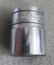 Snap On Tools 9/16" Shallow 6 Point 3/8" Drive Chrome Socket FS181
