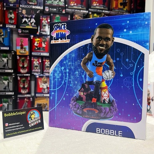 LEBRON JAMES Space Jam: A New Legacy Tune Squad Court NBA Bobblehead - Picture 9 of 11