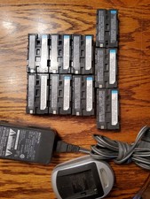 9 NINE  Sony NP-F550, F530,F330 Rechargeable Battery Packs Genuine OEM