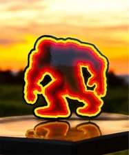 TRD Sasquatch Heritage Grille Badge C-Pillar Fender Badges Tacoma Tundra 4Runner