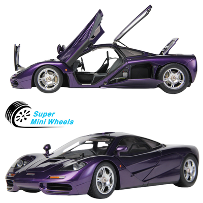 LCD models 1/18 マクラーレン　f1 xp5 紫 LCD 1:18 McLaren F1 XP5 Purple Diecast Model | Model Universe