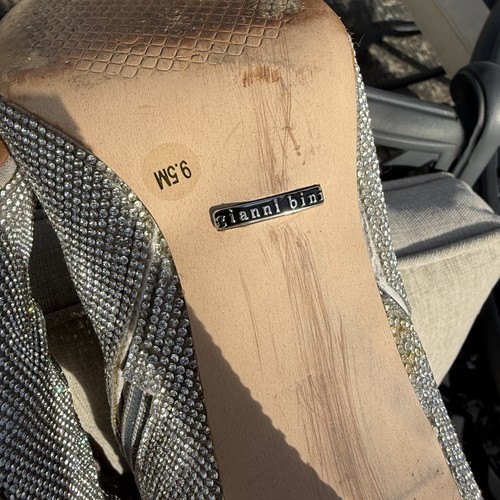 Gianni Bini Size 9.5 Katyanna Over Knee 24” High Heel Boots Rhinestone Western - Picture 7 of 7