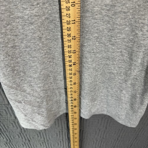 Old Navy Henley Tank Shirt Damen Gr. Medium Slim Fit von grau grau gerippt - Bild 6 von 7