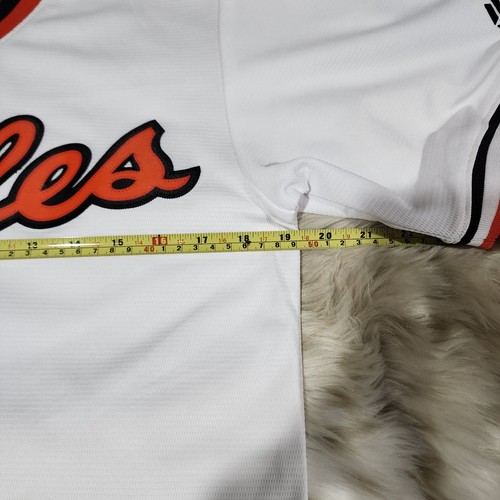 Jersey Orioles Blanco Cooperstown Majestic Talla Pequeña  - Imagen 6 de 10