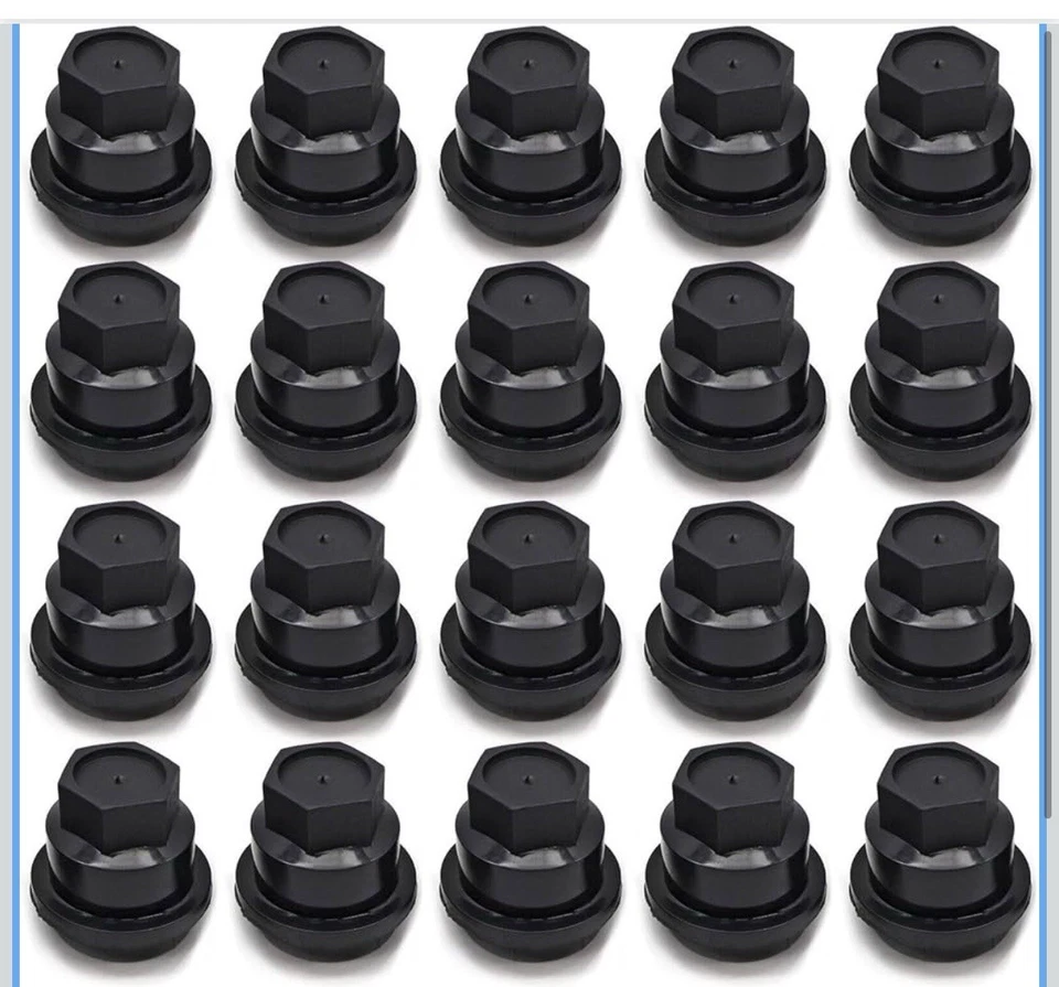 20 Pcs Lug Nut Covers M24-2.0 Hex19mm for Buick Lesabre Lucerne Park Avenue - Image 2 of 2