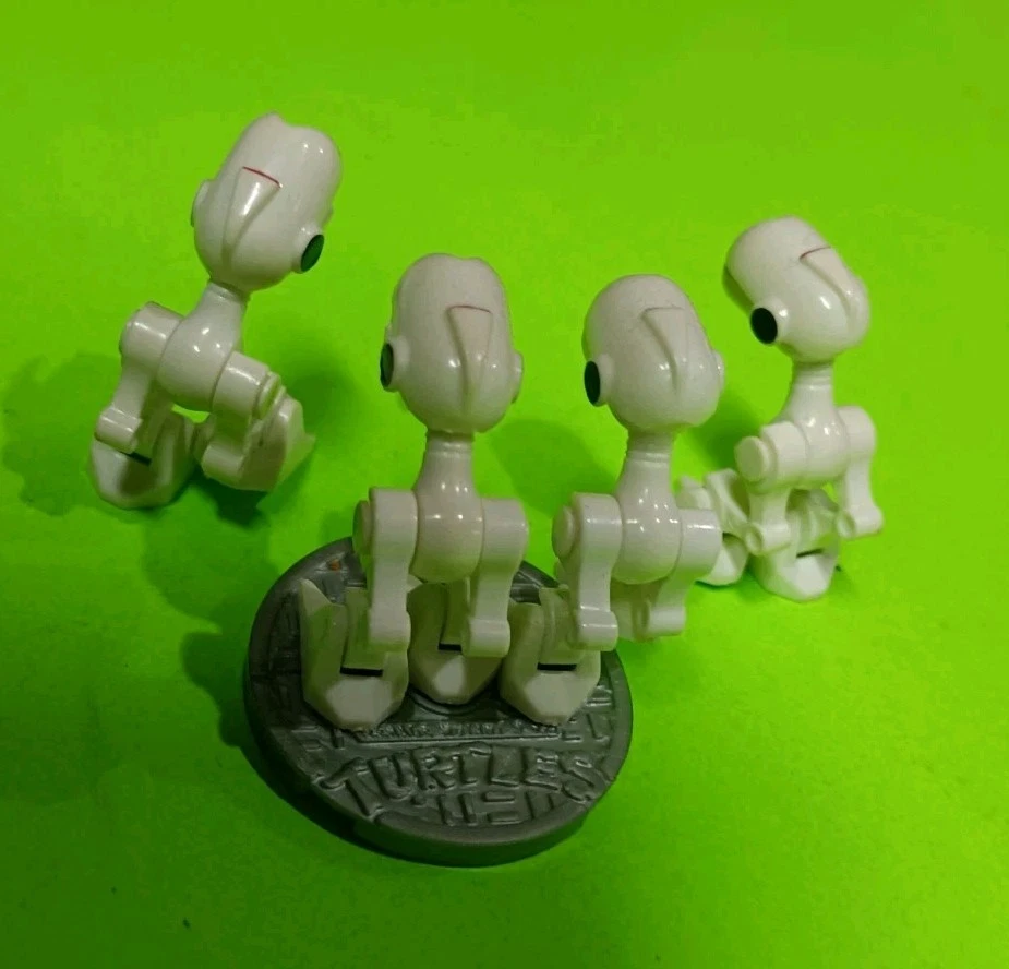 Mega Bloks TMNT Mouser Lote Tortugas Ninja Construx Technodrome DPD82 4 Figuras Foto 4 de 4