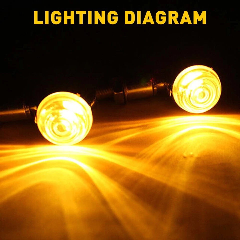 2x Luces intermitentes clásicas para VN Kawasaki Vulcan 1600 1500 1700 2000 800 900 Foto 4 de 4