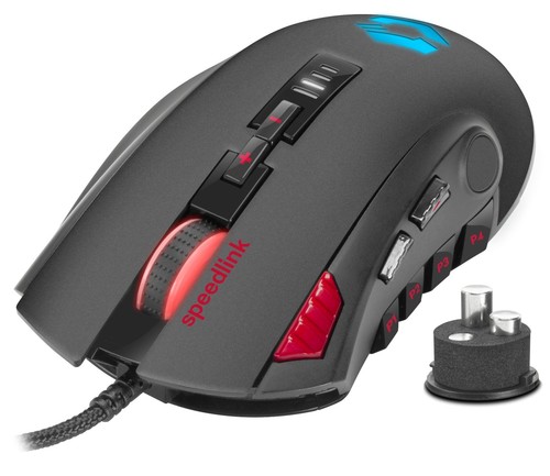 Speedlink TARIOS RGB USB Profi Gaming Maus Mouse Makros Tasten 24000 dpi eSport - Bild 2 von 11