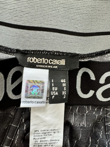 Roberto Cavalli Crocodile Print Brief Slip Men’s Underwear IT 46 US XS - Picture 2 of 3