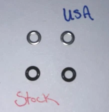 2x O-rings, Washers For Carburetor Air Fuel Mixture Pilot Screw, Keihin, Mikuni