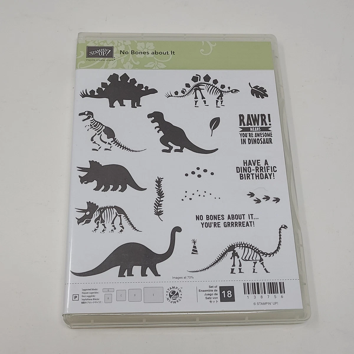 Stampin Up Dinosaur for sale | eBay