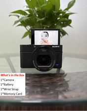 Sony Cyber-shot DSC-RX100M4 RX100 IV Digital Camera 20M w/Battery Tested