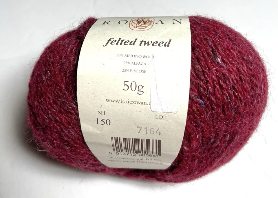 ROWAN FELTED TWEED YARN 1pk. # 150. I Combine Ship, See Details. - Image 3 of 4