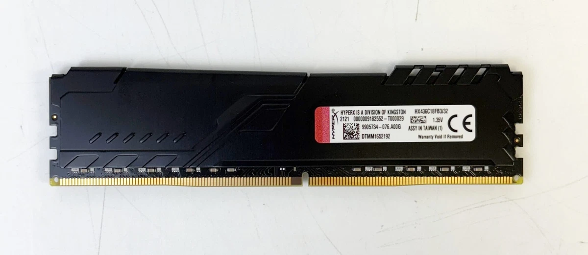 DDR4 SDRAM HyperX 32 GB Total Capacity Memory (RAM) for sale - eBay