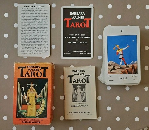 Cartas de tarot vintage de Barbara Walker 1986 - Imagen 15 de 15