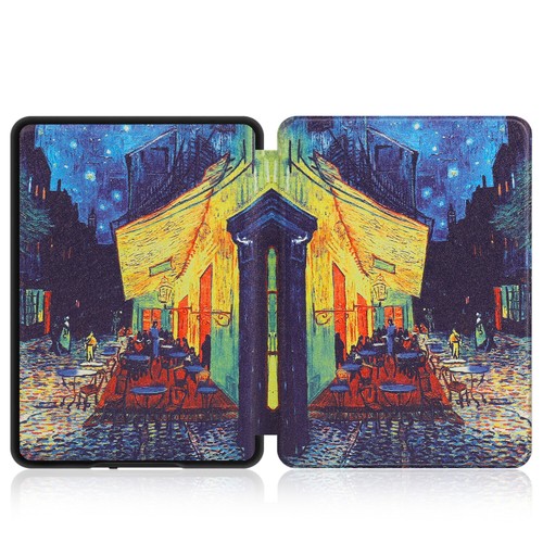 Hülle für Kindle Paperwhite 12. Gen 2024, Cafe bei Nacht - Bild 7 von 7