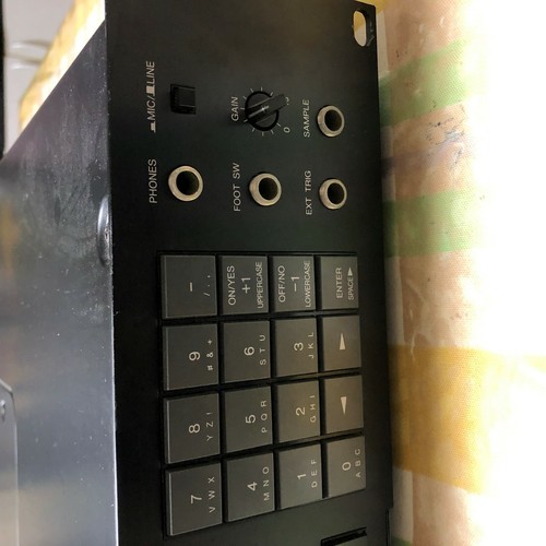 USED YAMAHA TX16W Rackmount Sampler Sound Module with System disk - Picture 11 of 12