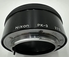 Nikon PK-3 27.5 NON AI macro extension Tube for Micro Nikkor 55mm manual lens