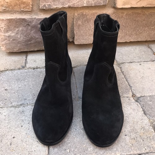 Rebecca Minkoff – neu ohne Etikett Western-Styling chasidy schwarze Wildleder-Booties Größe US 7 149,00 $ - Bild 3 von 6