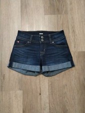 Hudson Ruby Mid Thigh Short Women's Cuffed Denim Jean Shorts Size 24, 0 NWOT
