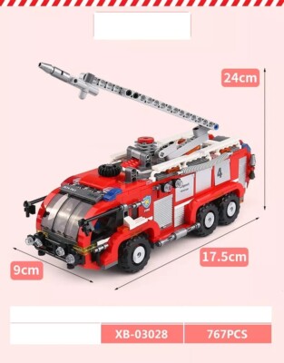 Xingbao Fire Fighting Truck Building Blocks XB-03028 767 PCS | eBay