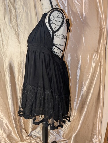 Shein Black, sleeveless Babydoll Dress - Picture 3 of 5