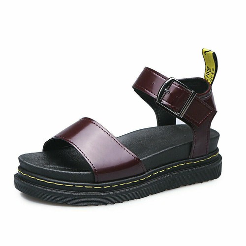 Summer Womens Chunky Sandals Thick Sole Strappy Block Flatforms Shoes New Size - Picture 15 of 15