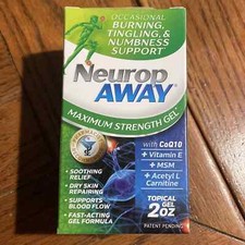 NeuropAWAY Neurop Away Maximum Strength Gel, 2 OZ exp 5/2026^