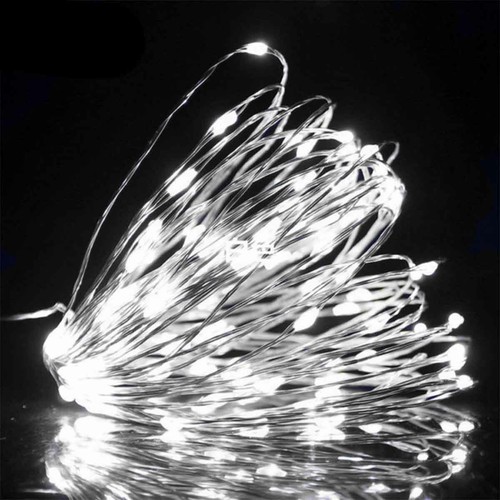Christmas decoration garden fence outdoor waterproof solar copper wire light - Picture 23 of 25