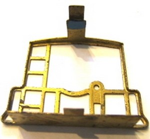 American-Flyer-2-BRASS-CABOOSE-END-RAILS-ORIGINALS-S-Gauge-Scale-Trains