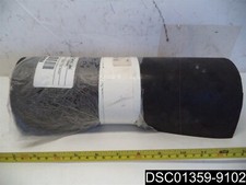 Value Collection 36" x 12" x 1/4" Neoprene Spring Rubber Sheet, Black, 31937683