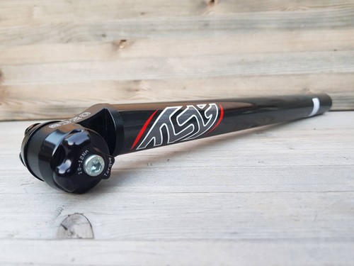 USE Sumo Carbon Quality Bike Seatpost. 31.6mm dia, 400mm long. 217g only! - Picture 1 of 24