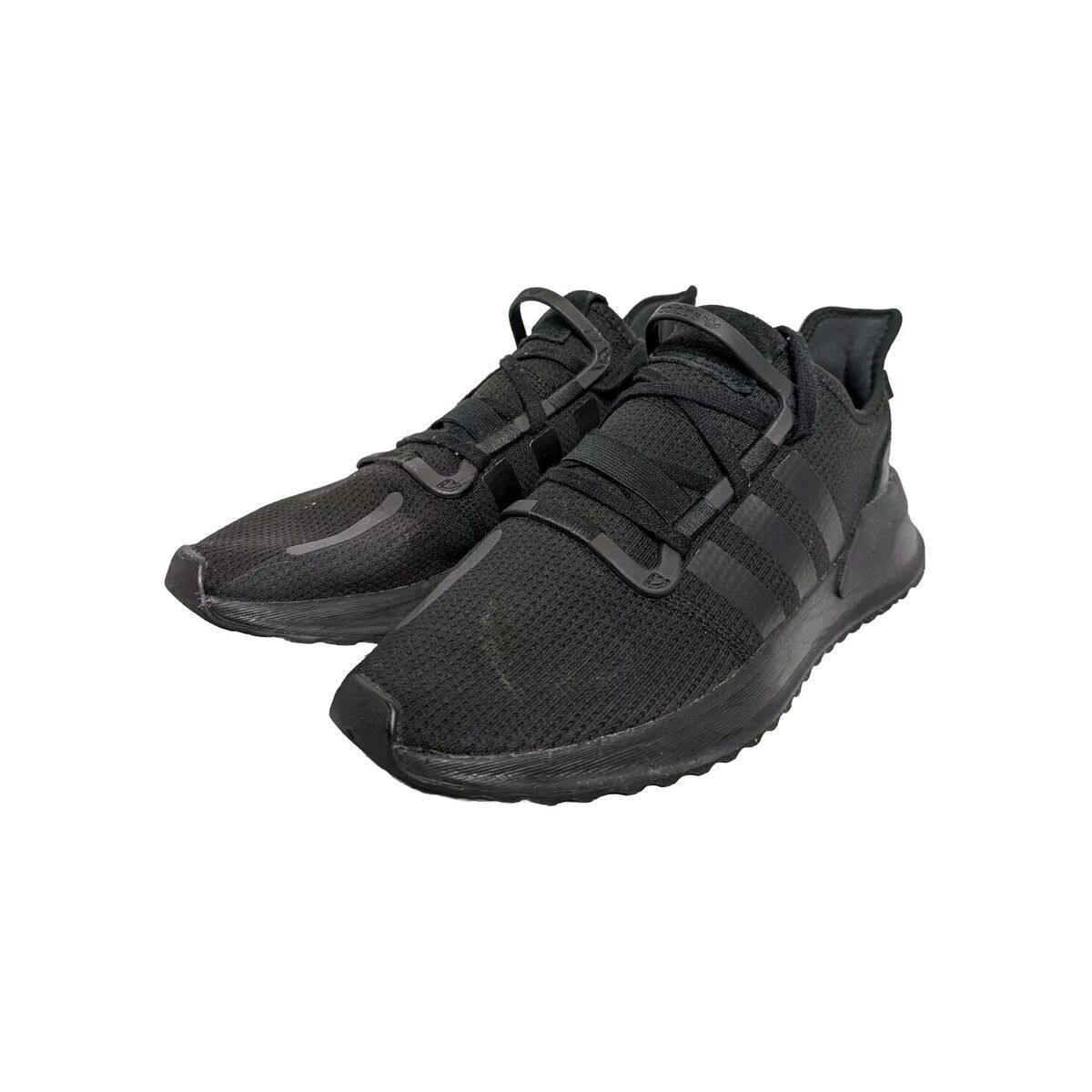 Adidas U path Run Running Shoes Black Mesh G28108 Low Top Men s Size 10.5 eBay