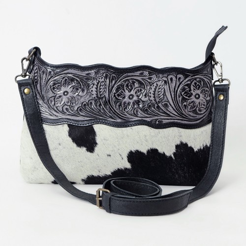 Crossbody Bag Handbag Leather Ladies Western Cowhide Tooling Bags Merbaa - Picture 11 of 19