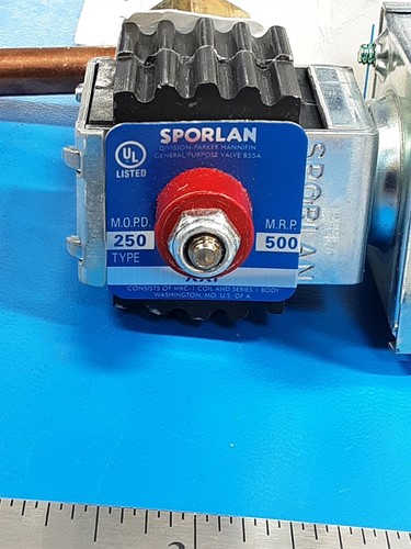 Parker Sporlan XXF Magnetventil mit OMKC-1 SPULE 24V DC 15WATT 4108-H 311107 - Bild 6 von 8