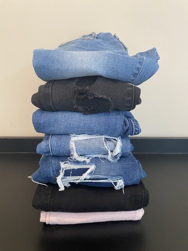 Girls, Lot of 7, Size 00/0, Everyday Jeans, American Eagle, ect, GUC - Picture 2 of 11