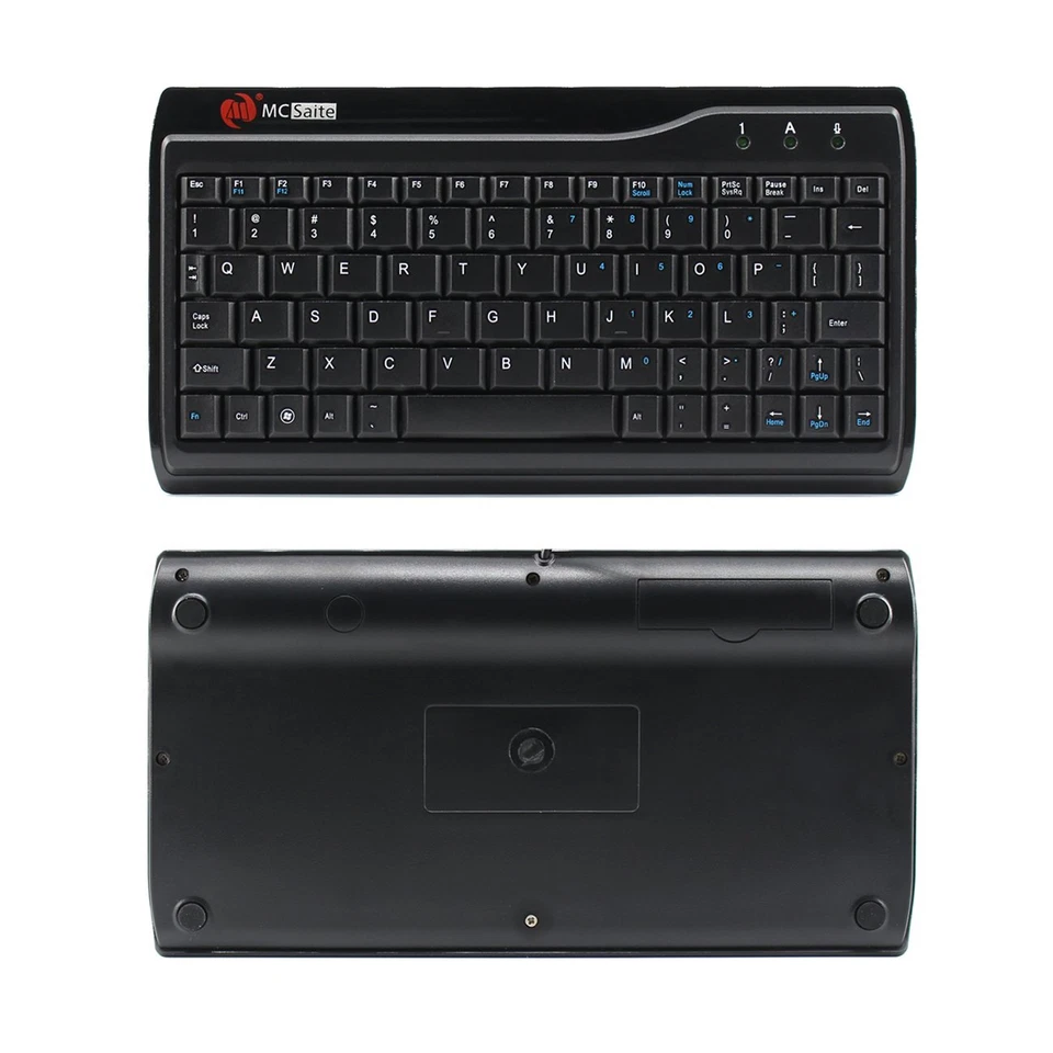 MC-8017 Kabelgebunden 78 Tasten USB Kabelgebunden Mini Multimedia Tastatur für Laptops PC Computer - Bild 3 von 4