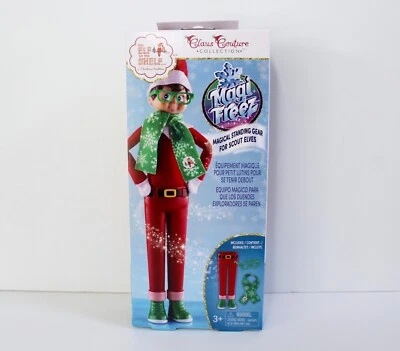 THE ELF ON THE SHELF Elf on The Shelf Claus Couture Collection Magi Freez Magical Standing Gear NEW