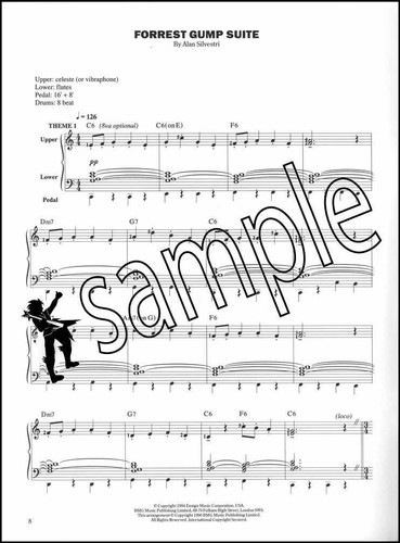 The Complete Organ Player Hot Movie Hits Music Book plus Key Signature Bookmark - Picture 2 of 6